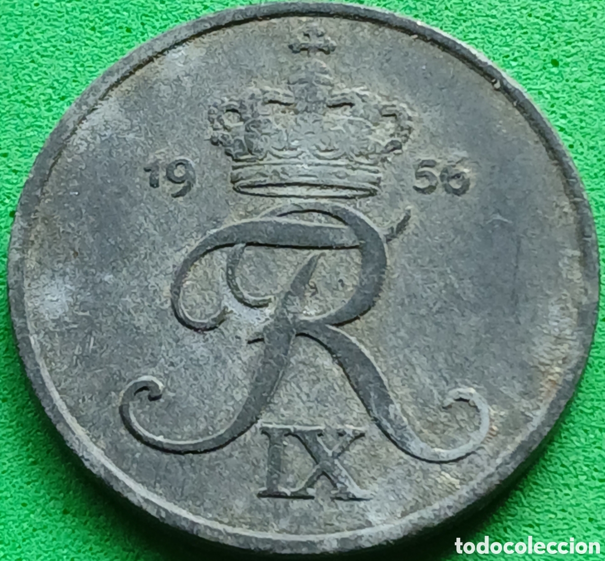 Monedas antiguas de Europa: Dinamarca 5 ore 1956 km#843