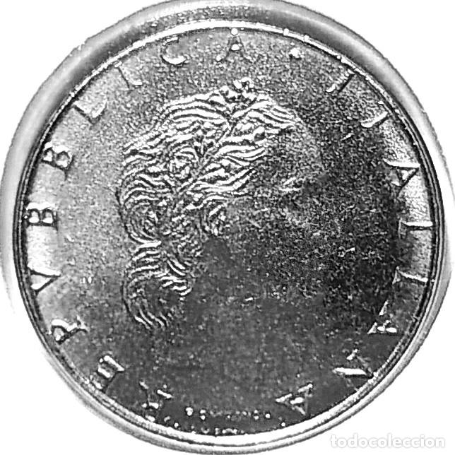 Monedas antiguas de Europa: ITALIA (1946-2001) - 50 LIRAS 1990 R - A - 2,73 GR. ACERO INOXIDABLE - DIAMETRO 16,55 mm - KM#95.2