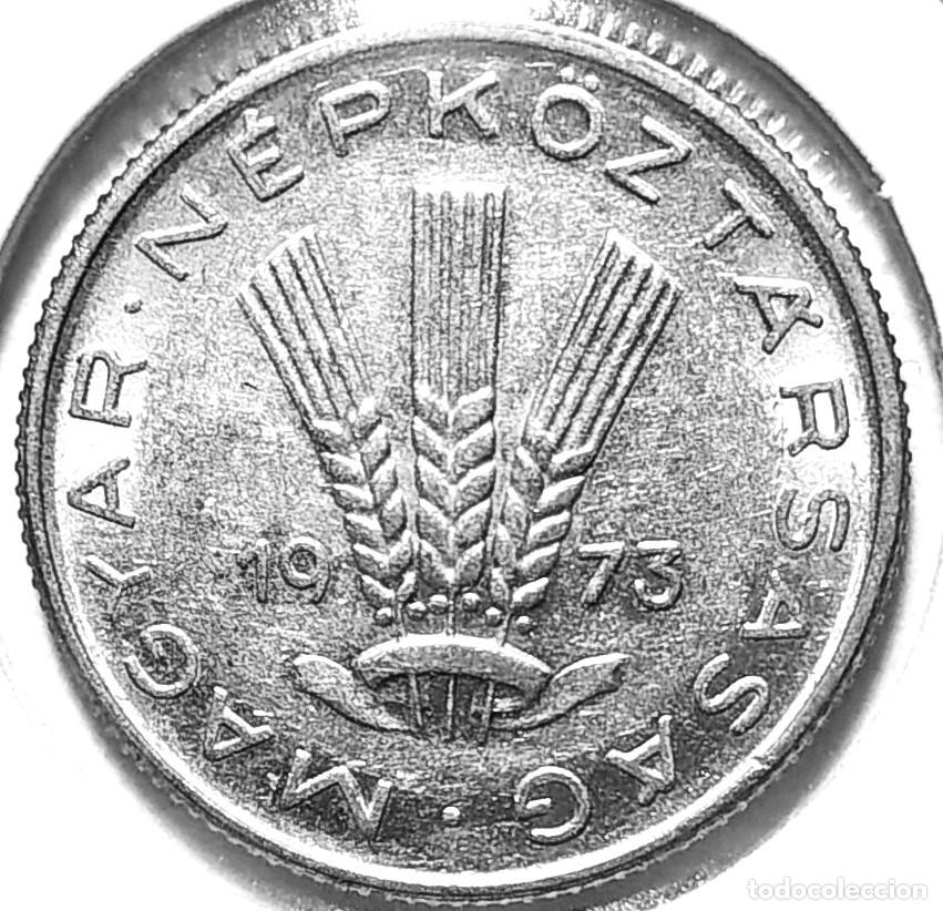 Monedas antiguas de Europa: HUNGRIA (1949-1989) - 20 FILLER 1975 BP - A - 0,90 GR. ALUMINIO - DIAMETRO 20,40 mm - KM#573 - MB