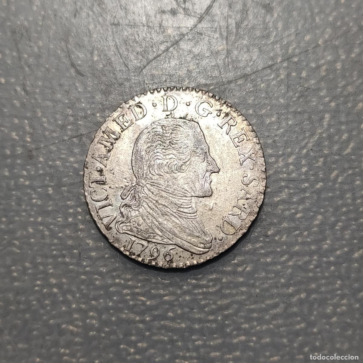 Monedas antiguas de Europa: ITALIA REINO DE CERDE&Ntilde;A SABOYA SAVOIA VITTORIO AMEDEO III 10 SOLDI 1796 EBC-/EBC