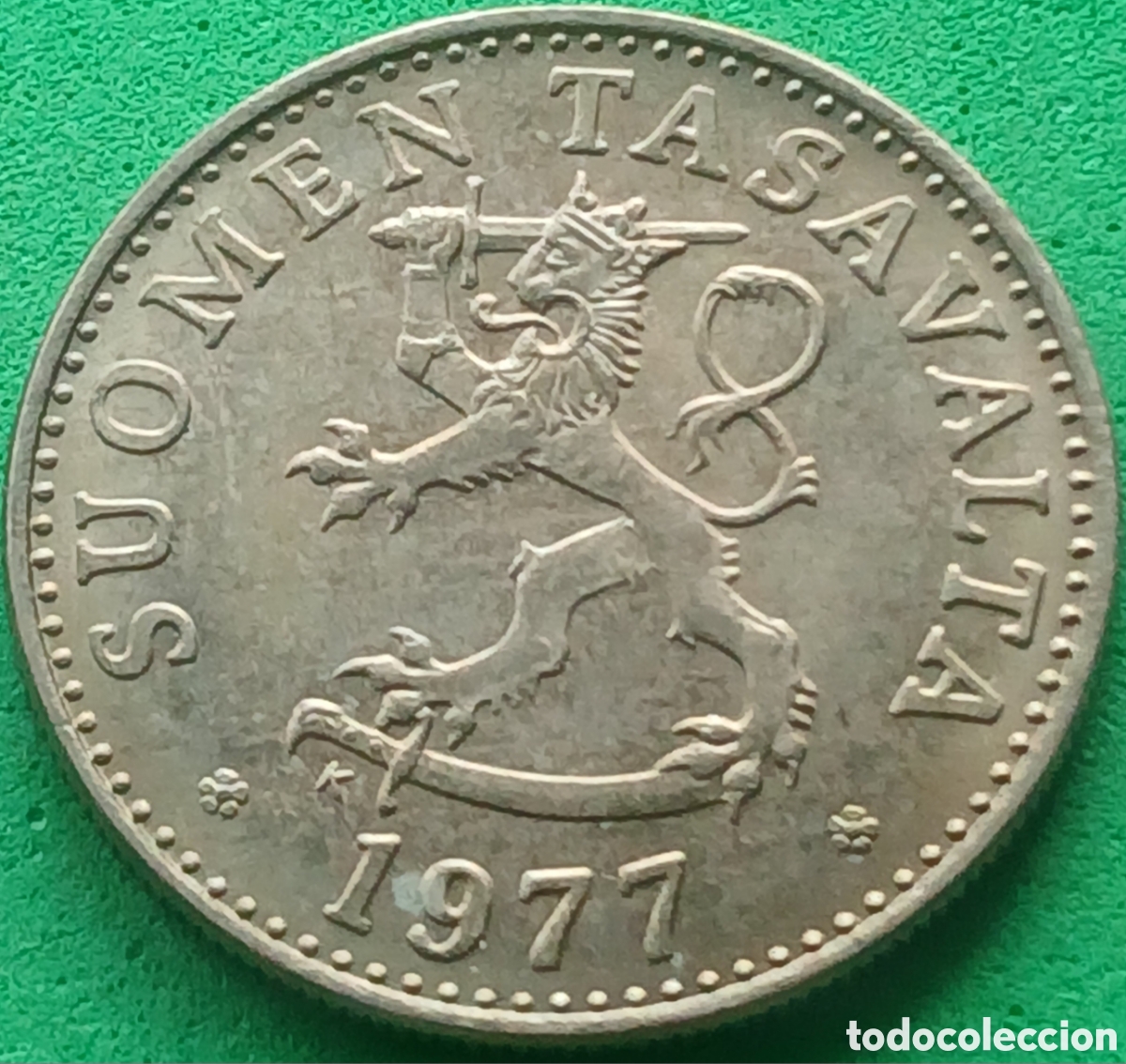 Monedas antiguas de Europa: Finlandia 50 pennia 1977 km#48