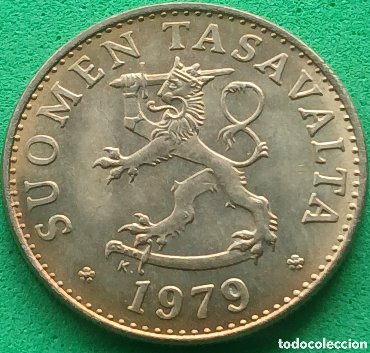 Monedas antiguas de Europa: Finlandia 50 pennia 1979 km#48