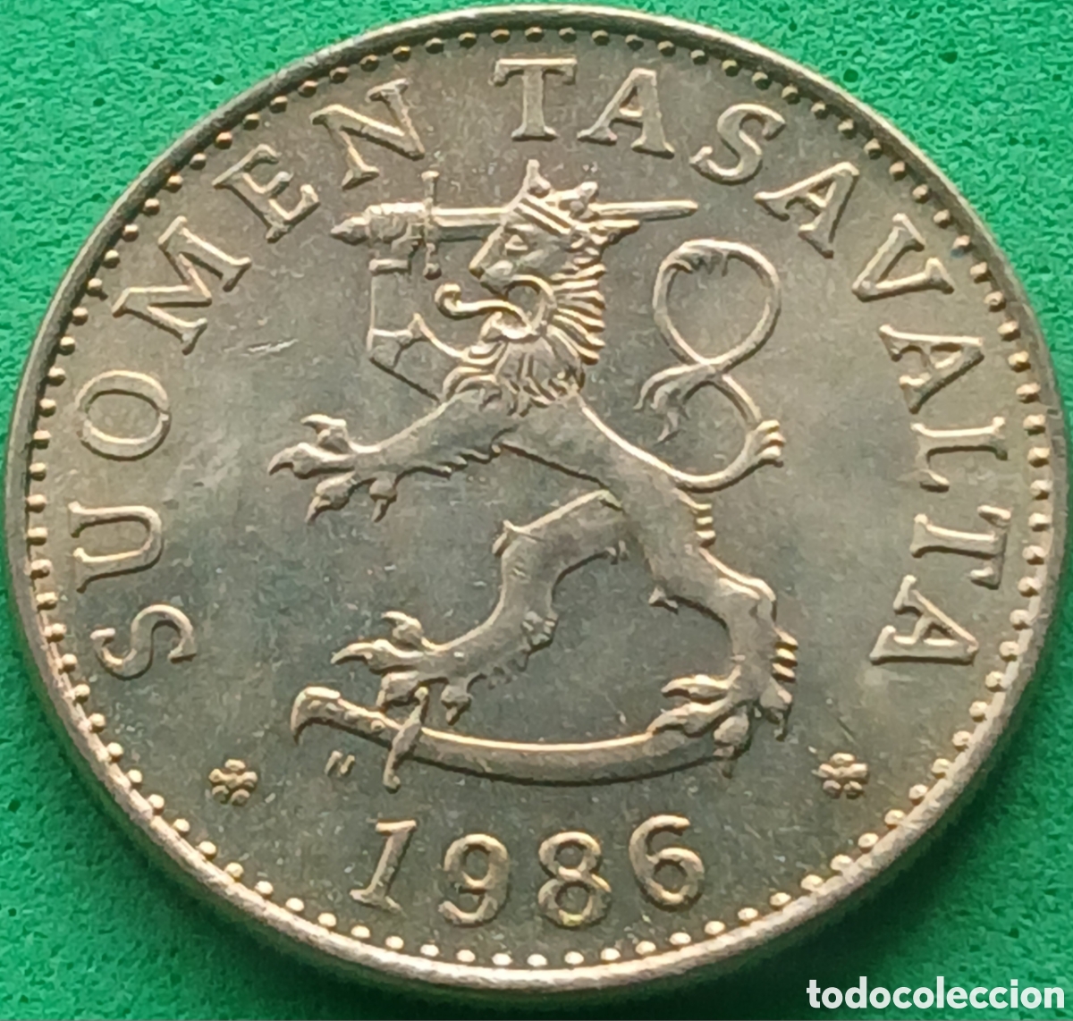 Monedas antiguas de Europa: Finlandia 50 pennia 1986 km#48