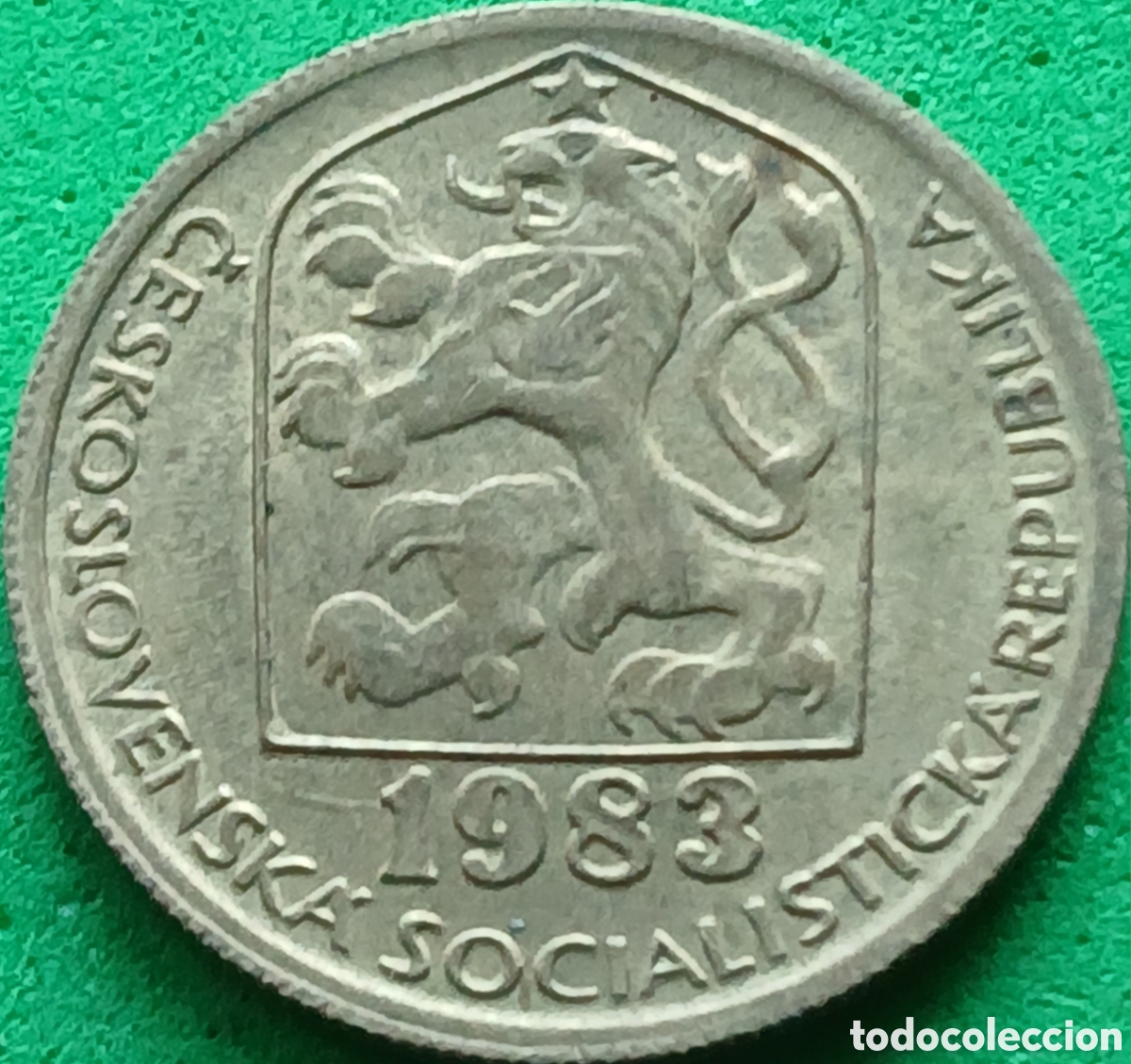 Monedas antiguas de Europa: Checoslovaquia 20 hellers 1983 km#74