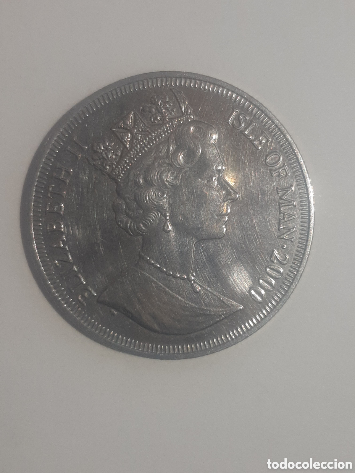 Monedas antiguas de Europa: ISLE OF MAN 1 CROW A&Ntilde;O 2000 ROYAL VISIT TO ISLE OF MAN 1963