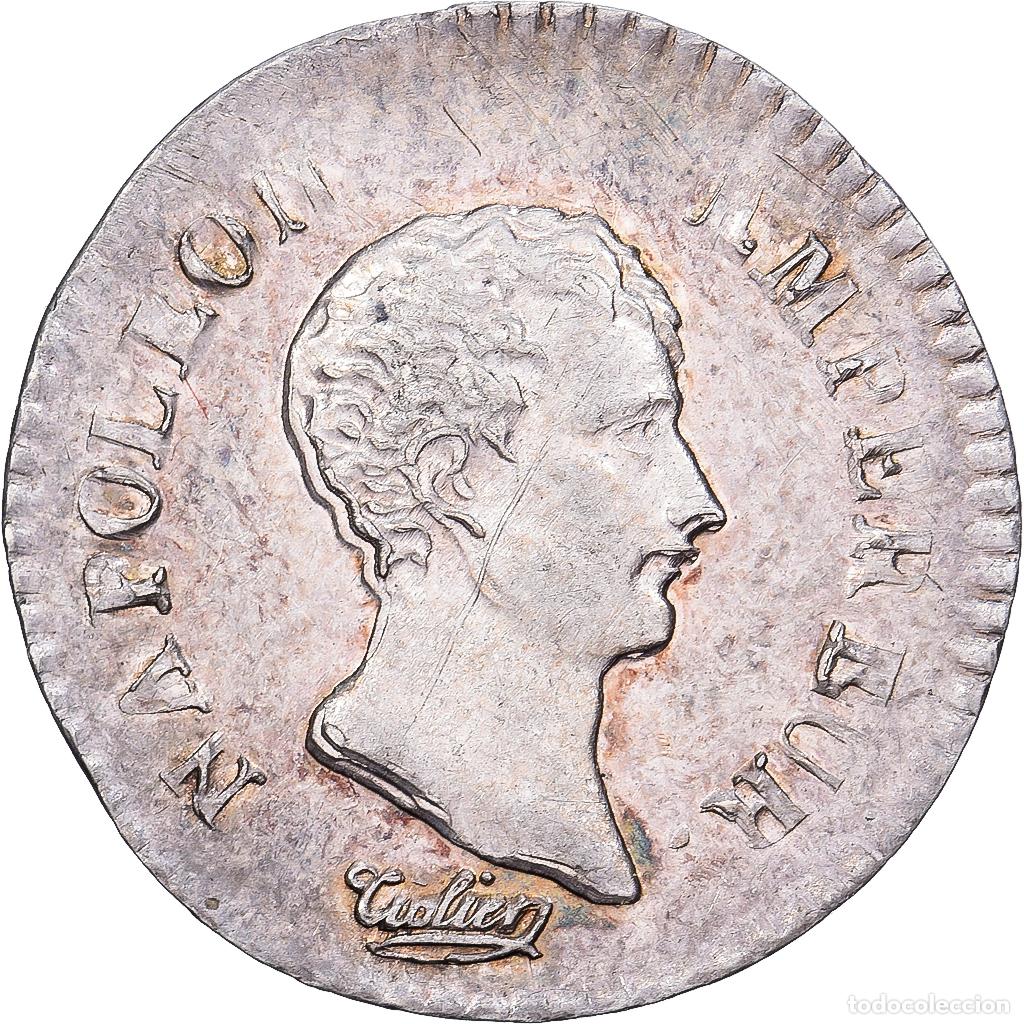 Monedas antiguas de Europa: [#981760] Francia, Napoleon I, Quart, AN 13, Paris, Plata, EBC, Gadoury:346