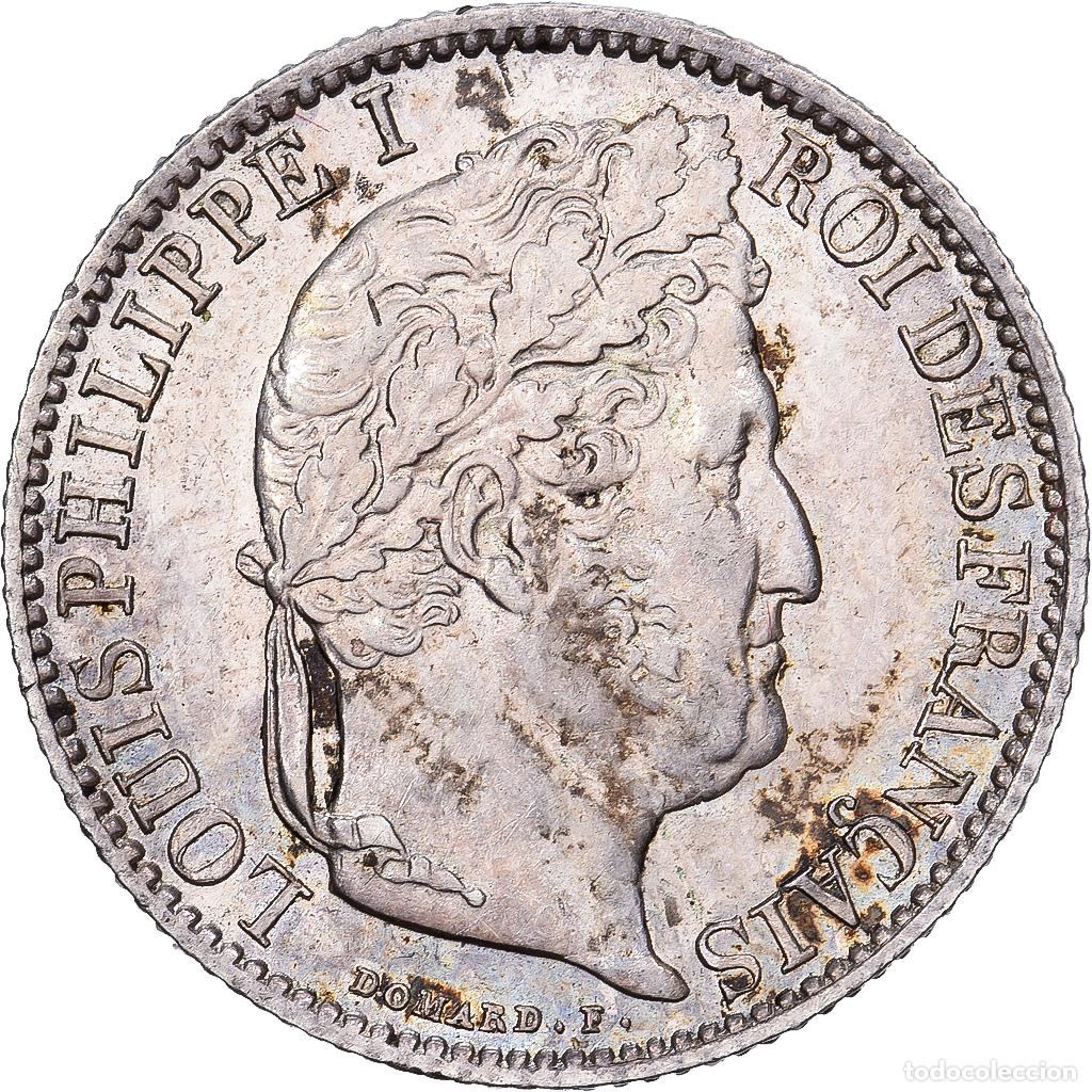 Monedas antiguas de Europa: [#981782] Francia, Louis Philippe I, 50 Centimes, 1846, Paris, Plata, EBC, Gadoury:410