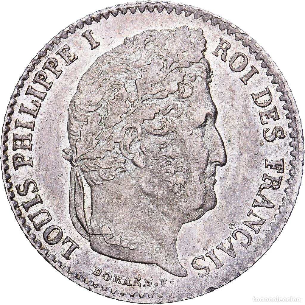 Monedas antiguas de Europa: [#981767] Francia, Louis Philippe I, 1/4 Franc, 1832, Paris, Plata, EBC, Gadoury:355