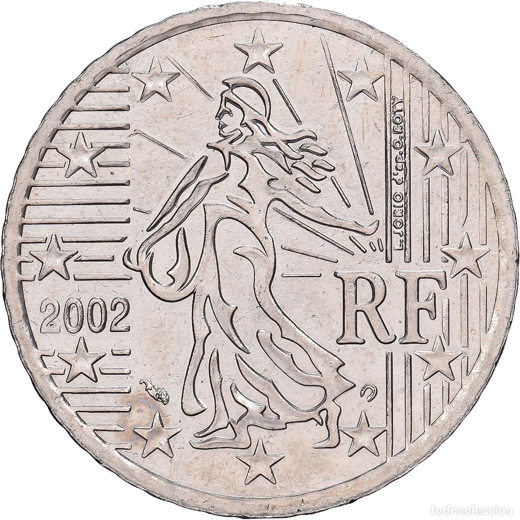 Monedas antiguas de Europa: [#981922] Francia, 50 Centimes, Pattern, 2002, MDP, White Metal, SC, KM:1287