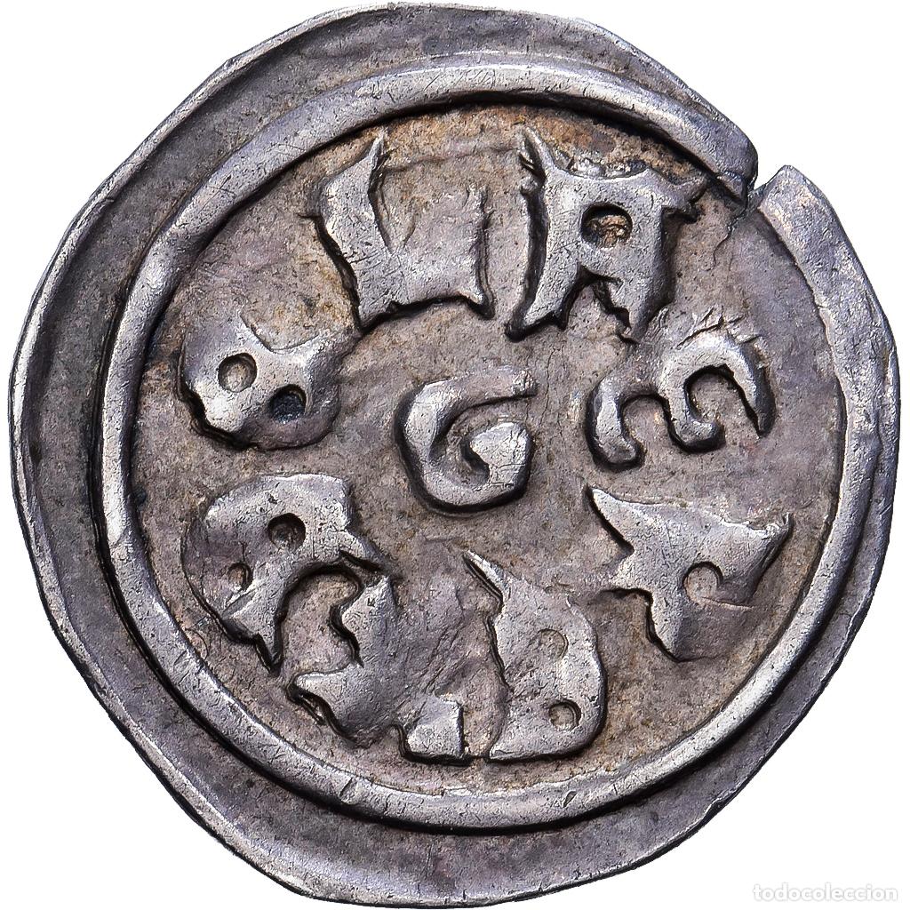 Monedas antiguas de Europa: [#139574] Hungr&iacute;a, Bela IV, Obol, 1235-1270, Plata, MBC+
