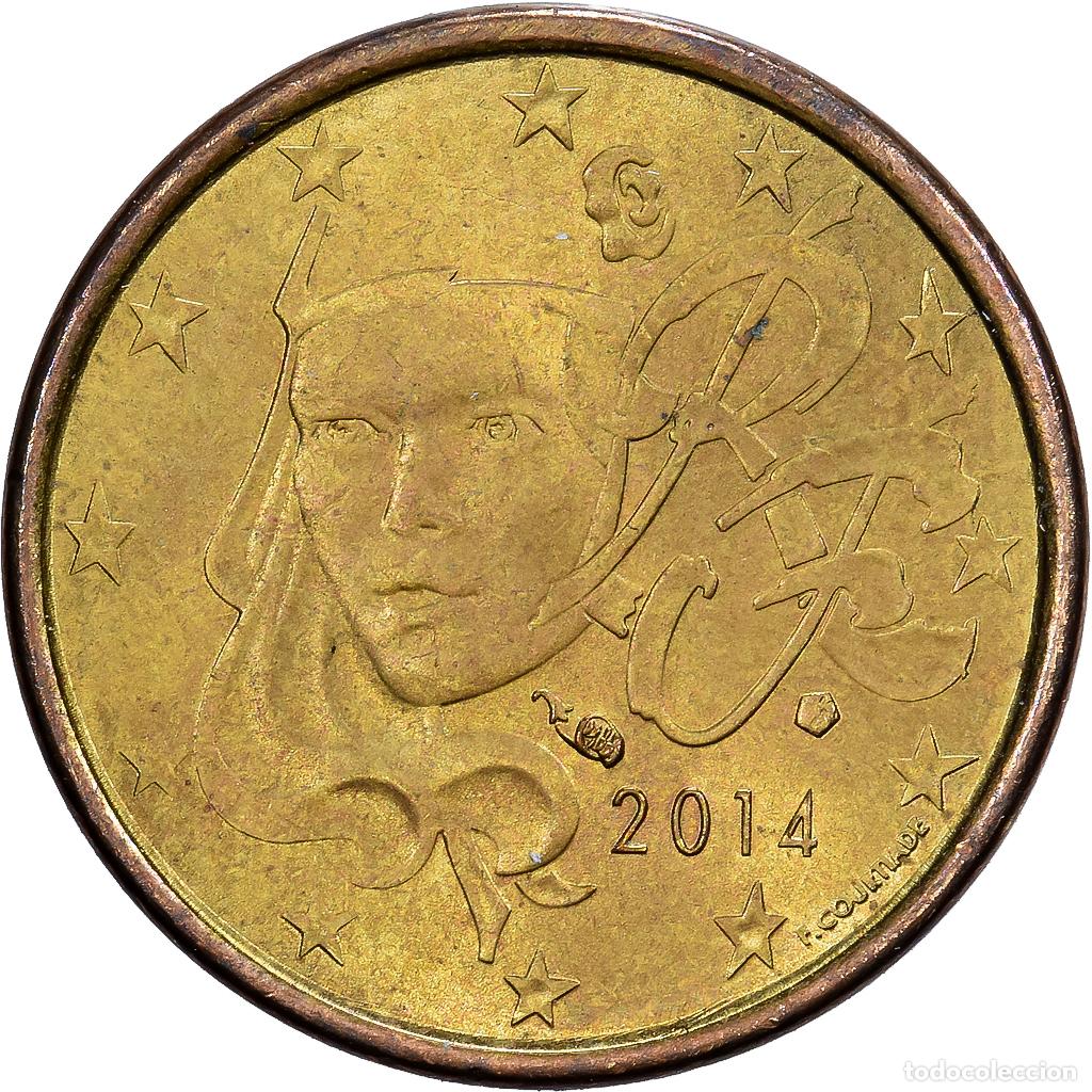 Monedas antiguas de Europa: [#981938] Francia, 1 Centime, Metal error, 2014, MDP, Sin informaci&oacute;n, SC