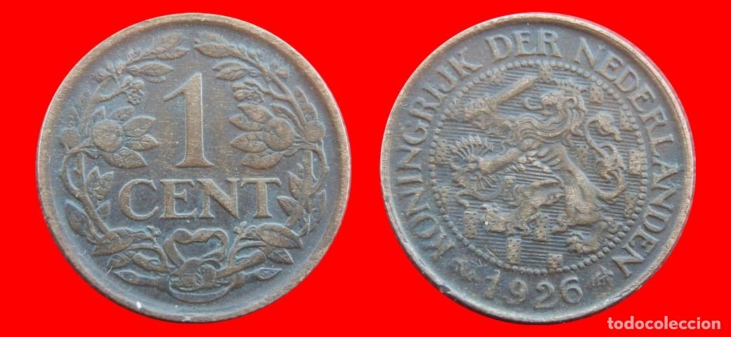 Monedas antiguas de Europa: 1 CENTIMO CENT CENTAVO 1926 HOLANDA PAISES BAJOS-143571
