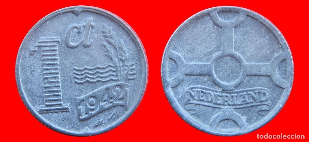 Monedas antiguas de Europa: 1 CENTIMO CENT CENTAVO 1943 HOLANDA PAISES BAJOS-143574