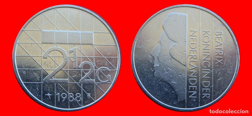 Monedas antiguas de Europa: 2 1/2 GULDEN 1988 HOLANDA PAISES BAJOS-143582