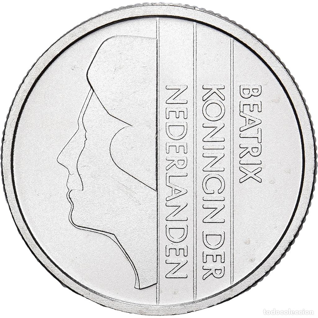 Old Coins of Europe: [#139326] Pa&iacute;ses Bajos, Beatrix, 25 Cents, 2000, Utrecht, N&iacute;quel, FDC, KM:204