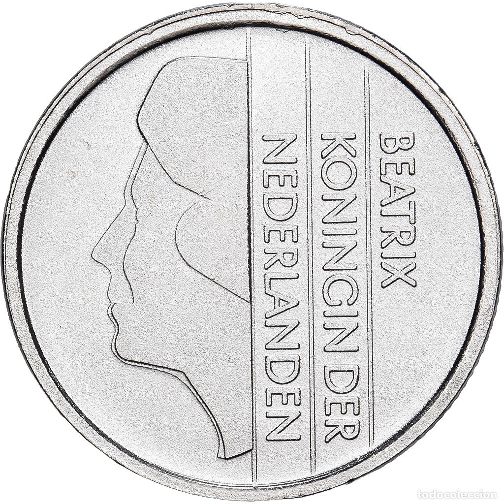 Monedas antiguas de Europa: [#139327] Pa&iacute;ses Bajos, Beatrix, 25 Cents, 2001, Utrecht, N&iacute;quel, FDC, KM:204