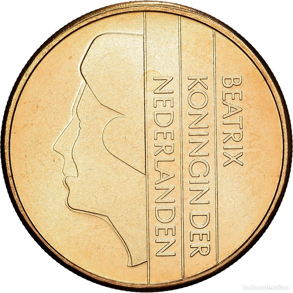 Monedas antiguas de Europa: [#139332] Pa&iacute;ses Bajos, Beatrix, 5 Gulden, 2000, Utrecht, Bronze Clad Nickel, FDC, KM:210