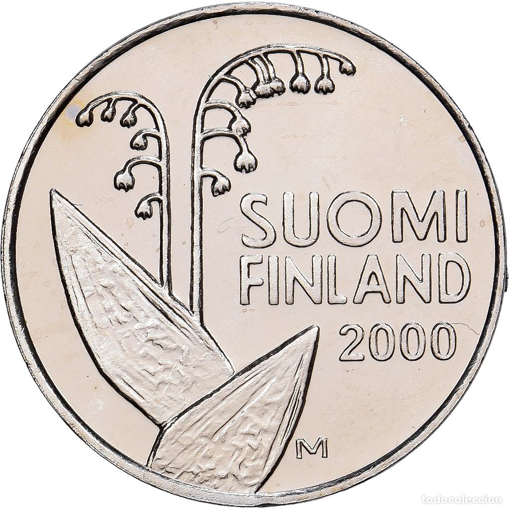 Monedas antiguas de Europa: [#139334] Finlandia, 10 Pennia, 2000, Vantaa, Prueba, Cobre - n&iacute;quel, FDC, KM:65