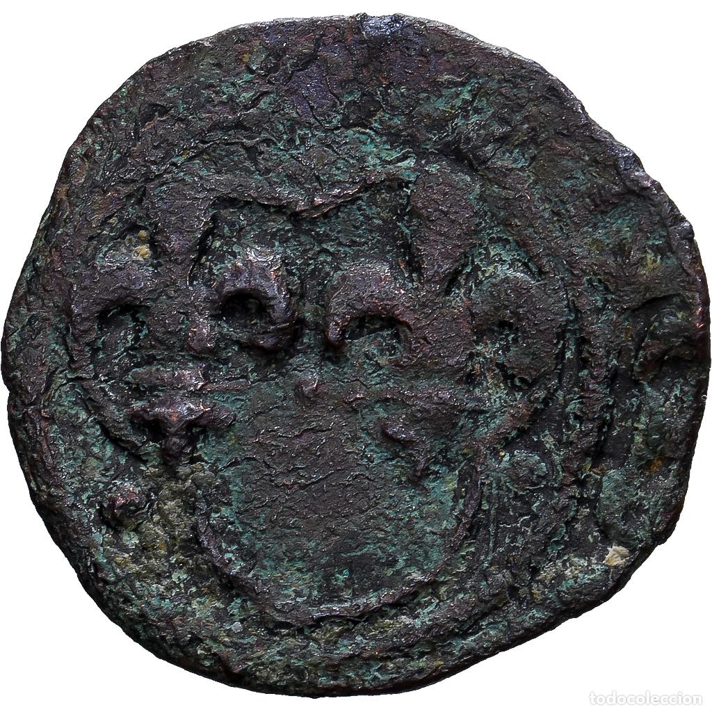 Old Coins of Europe: [#139449] Francia, Louis XI, Denier Tournois, 1461, Troyes, Vell&oacute;n, BC, Duplessy:563