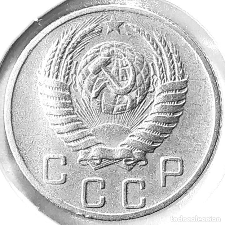 Monedas antiguas de Europa: RUSIA (1924-1958) - 10 KOPEKS 1953 - UNION SOVIETICA - A - 1,80 GR. CUPRONIQUEL - DIAMETRO 17,27 mm