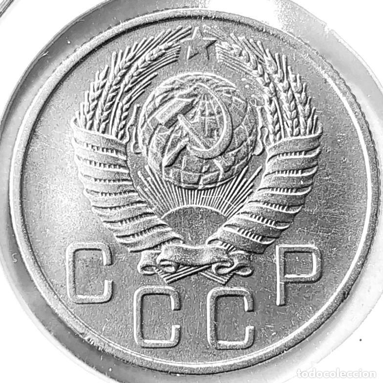 Monedas antiguas de Europa: RUSIA (1924-1958) - 20 KOPEKS 1955 - UNION SOVIETICA - A - 3,60 GR. CUPRONIQUEL - DIAMETRO 21,80 mm