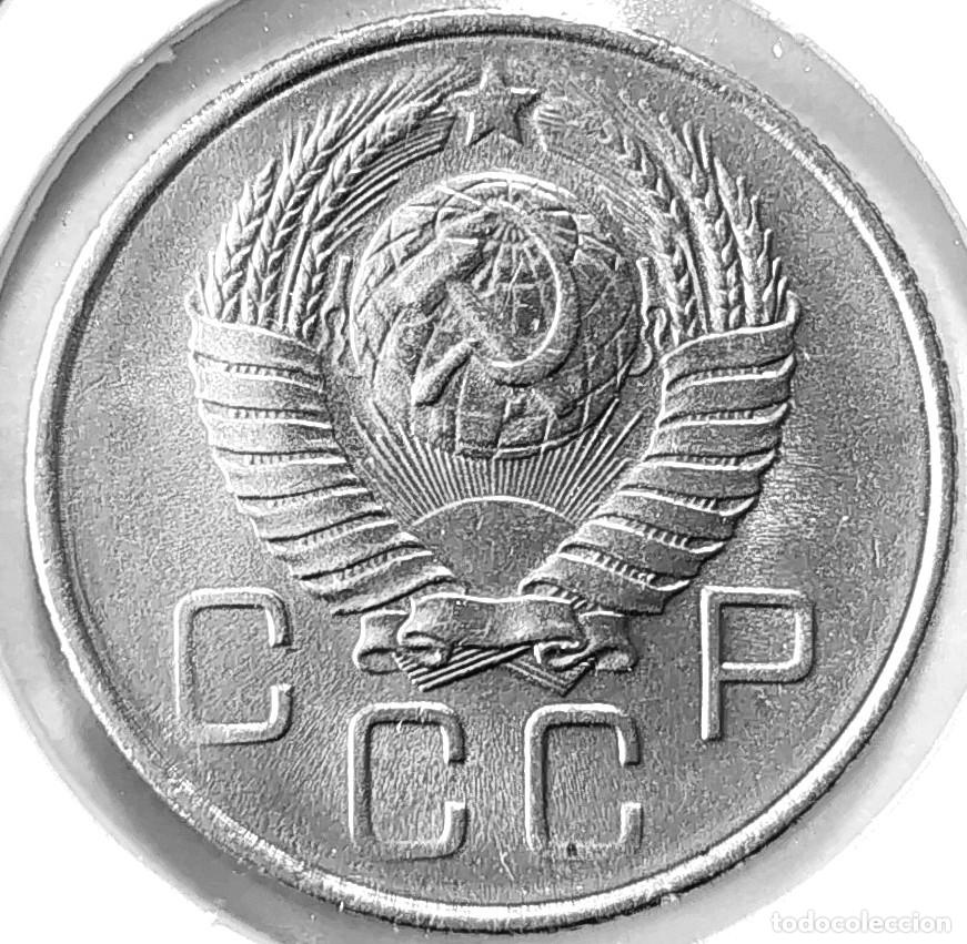 Monedas antiguas de Europa: RUSIA (1924-1958) - 20 KOPEKS 1957 - UNION SOVIETICA - A - 3,60 GR. CUPRONIQUEL - DIAMETRO 21,80 mm