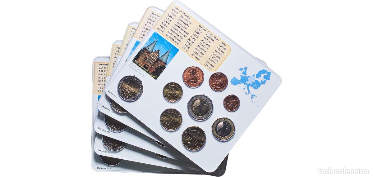 Monedas antiguas de Europa: Germany Federal Republic 2006 Euros set complete (Bundesl&auml;nder - &rdquo;Schleswig-Holstein&rdquo; , A,D,F,G,J)