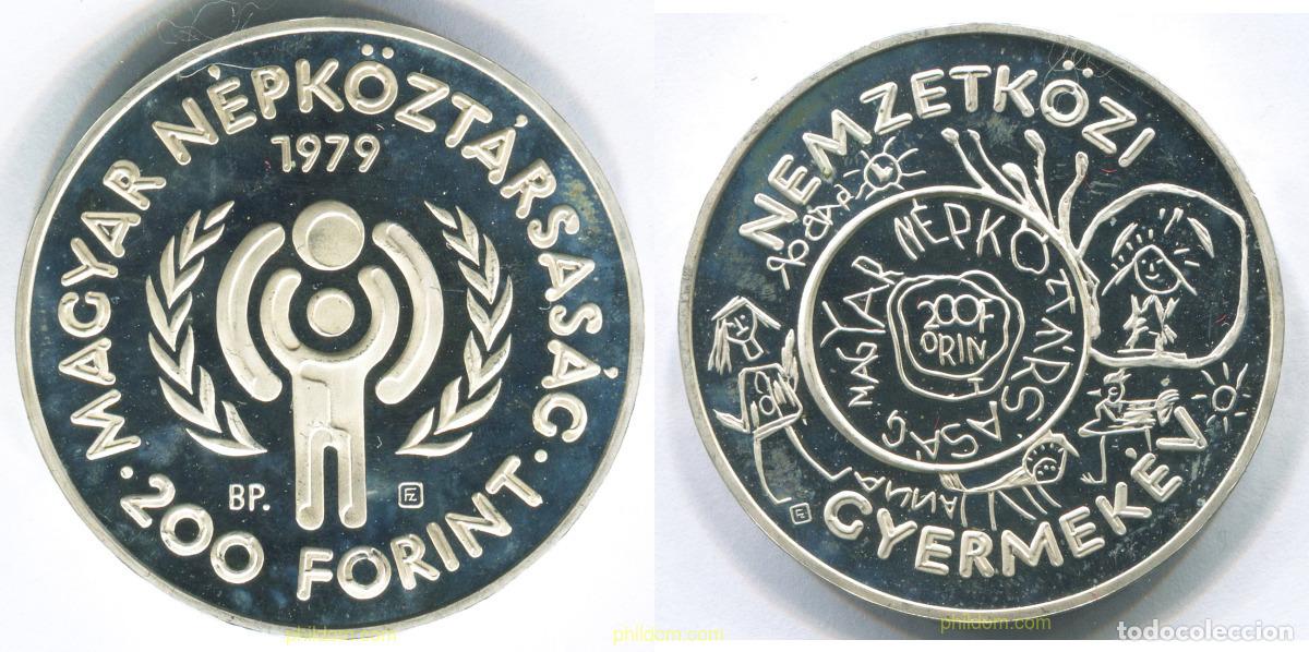 Monedas antiguas de Europa: 2987 HUNGRIA 1979 HUNGARY 200 FORINT 1979