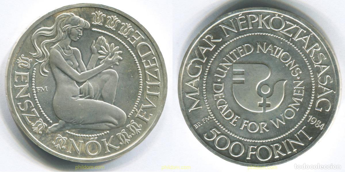 Monedas antiguas de Europa: 3000 HUNGRIA 1984 HUNGARY 500 FORINT 1984