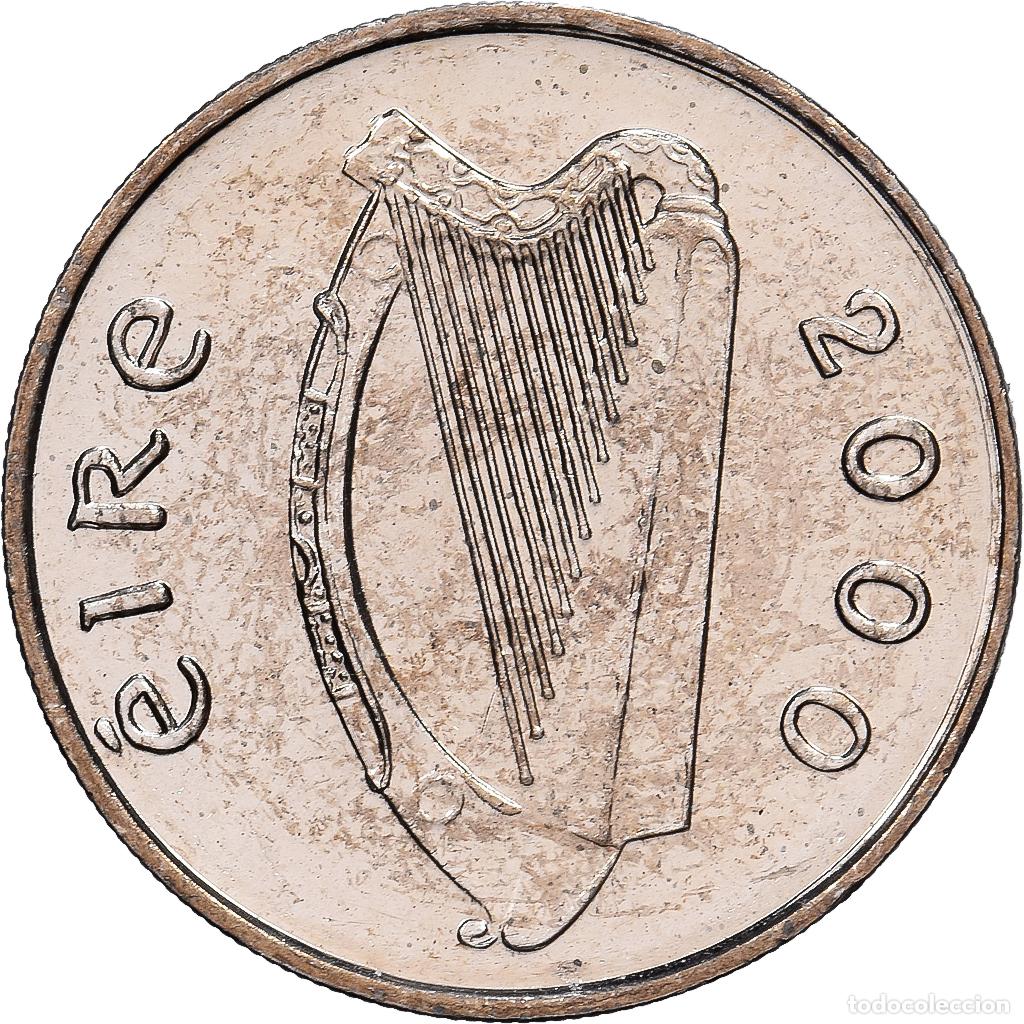 Monedas antiguas de Europa: [#139366] REP&Uacute;BLICA DE IRLANDA, 5 Pence, 2000, Dublin, Cupronickel, FDC, KM:28