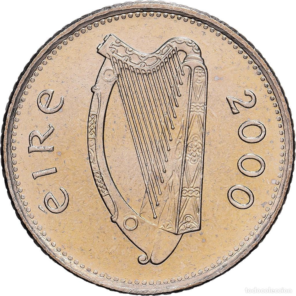 Monedas antiguas de Europa: [#139367] REP&Uacute;BLICA DE IRLANDA, 10 Pence, 2000, Dublin, Cupronickel, FDC, KM:29