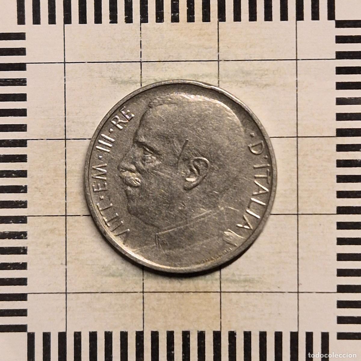 Monedas antiguas de Europa: 50 CENTESIMI, ITALIA. VICTOR MANUEL III, 1920. (KM#61.1).