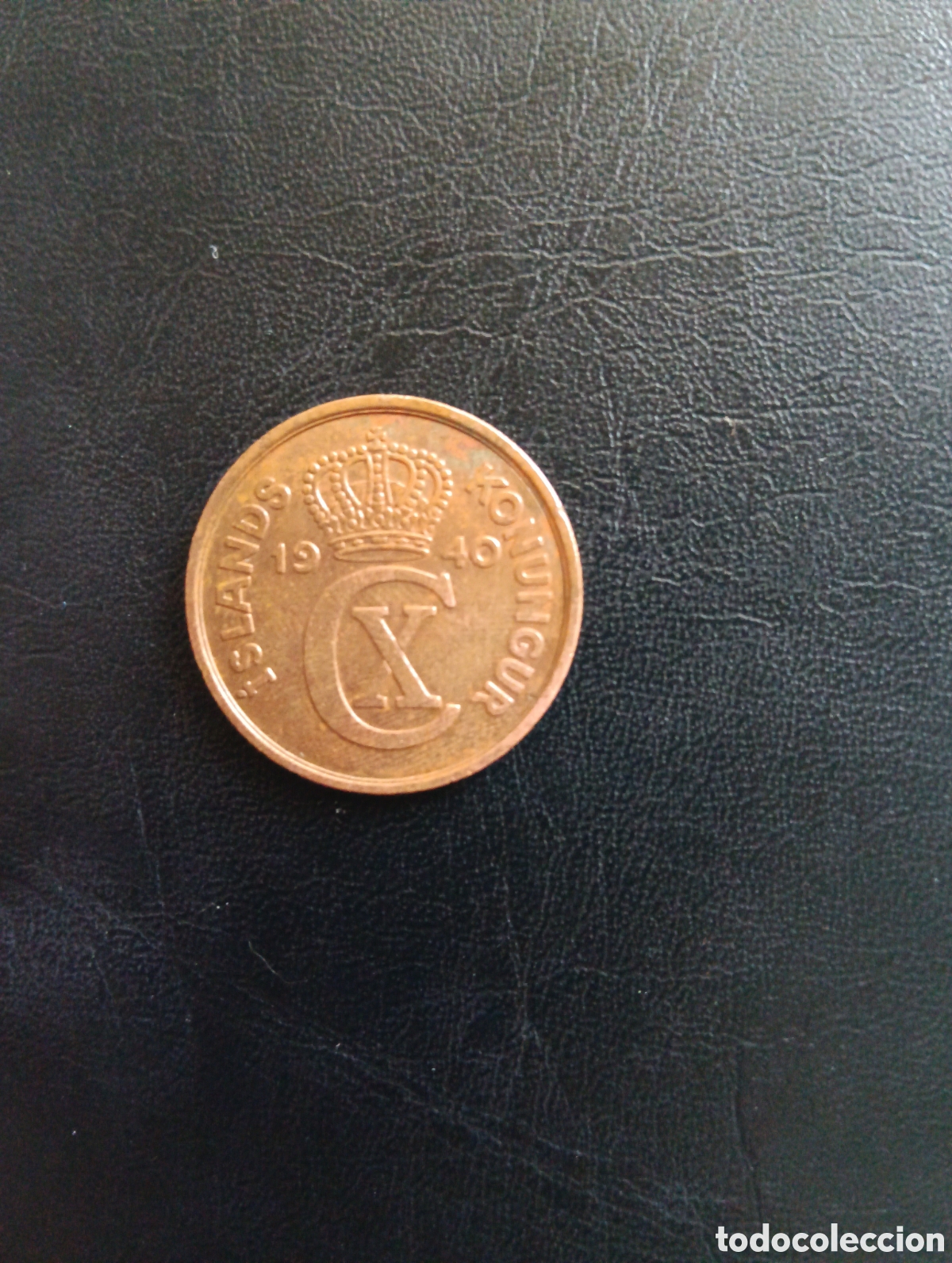 Monedas antiguas de Europa: Islandia 5 aurar 1940 iceland