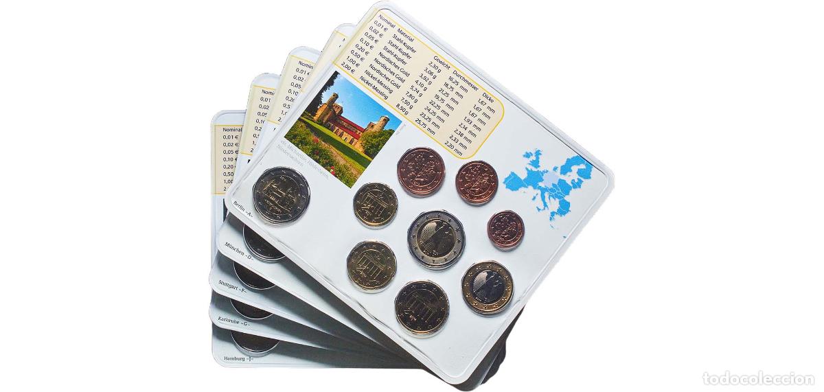 Monedas antiguas de Europa: Germany Federal Republic 2014 Euros set complete (Bundesl&auml;nder - &rdquo;Niedersachsen&rdquo; ,A,D,F,G,J) Bimeta