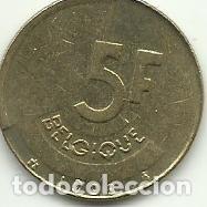 Monedas antiguas de Europa: BELGICA - 5 FRANCOS - BELGIQUE - 1993 - FOTOS