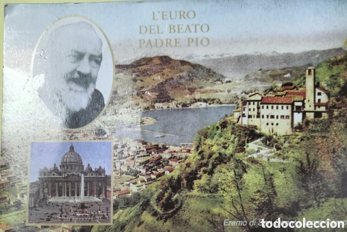 Monedas antiguas de Europa: Euro 1999 Del Padre P&iacute;o Vaticano.