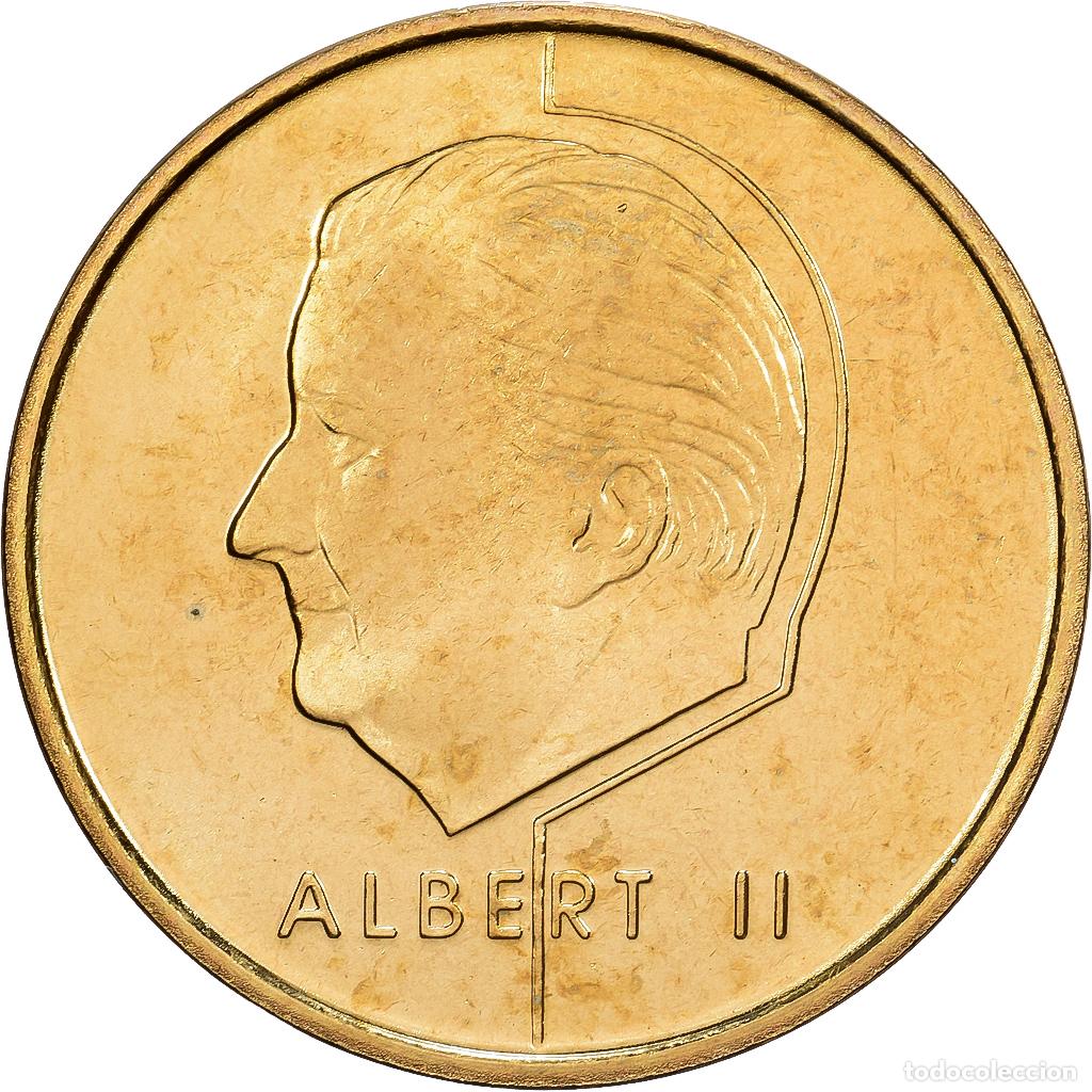 Monedas antiguas de Europa: [#139437] B&eacute;lgica, Albert II, 5 Frank, 2000, Brussels, Bronce - aluminio, FDC, KM:190