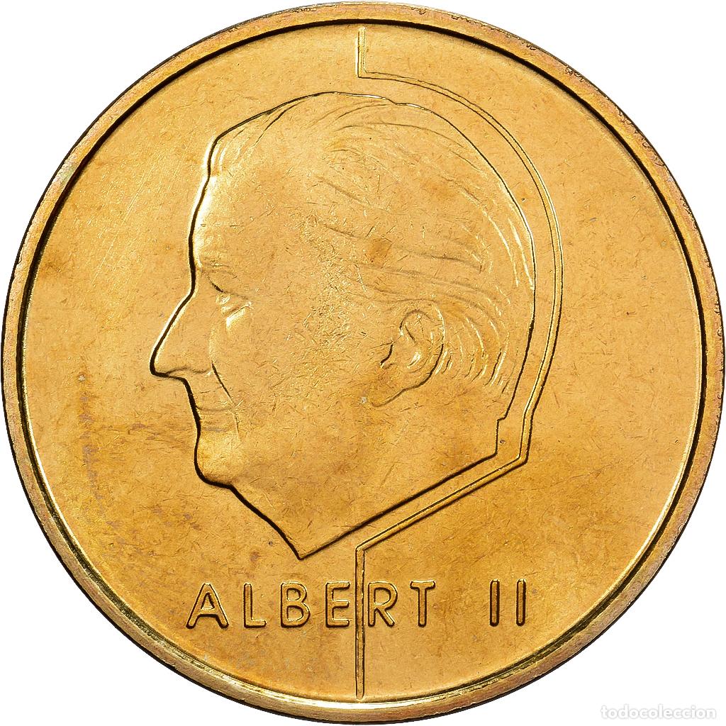 Monedas antiguas de Europa: [#139436] B&eacute;lgica, Albert II, 5 Francs, 2000, Brussels, Bronce - aluminio, FDC, KM:189