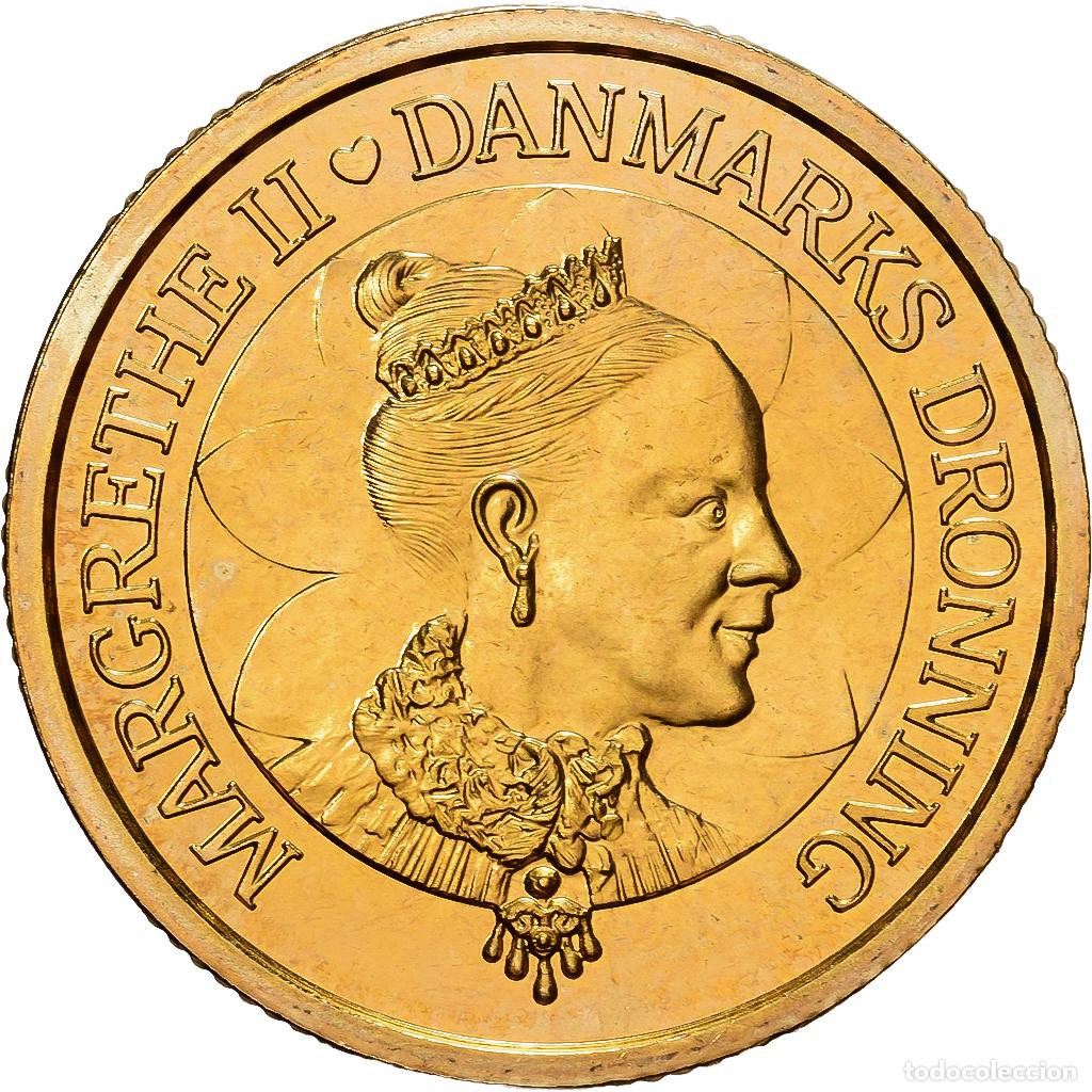 Monedas antiguas de Europa: [#139502] Dinamarca, Margrethe II, 20 Kroner, 2000, Copenhagen, Bronce - aluminio, FDC