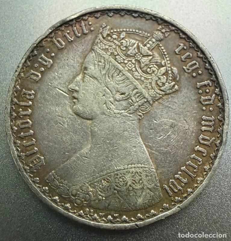 Monedas antiguas de Europa: 2 chelines (florin) 1852