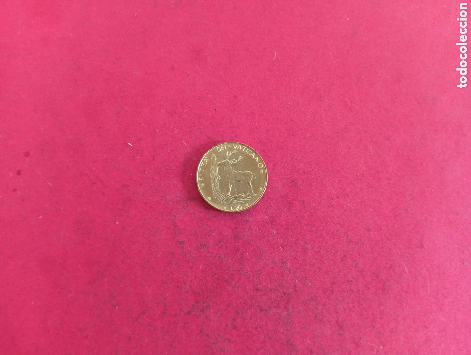 Old Coins of Europe: 20 liras del Vaticano 1970