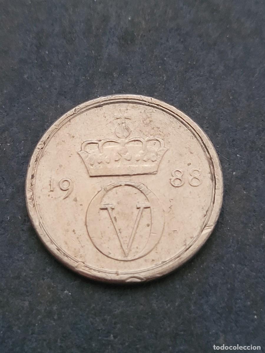 Monedas antiguas de Europa: Moneda 10 ore 1988 Noruega