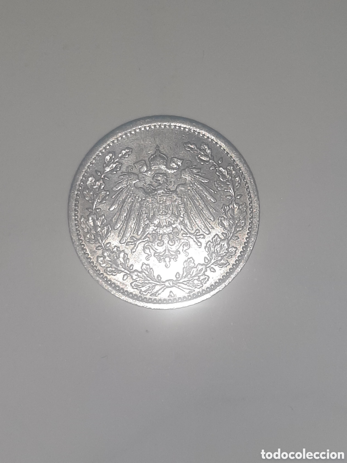 Monedas antiguas de Europa: ALEMANIA IMPERIO 1/2 MARCO 1906-A PLATA