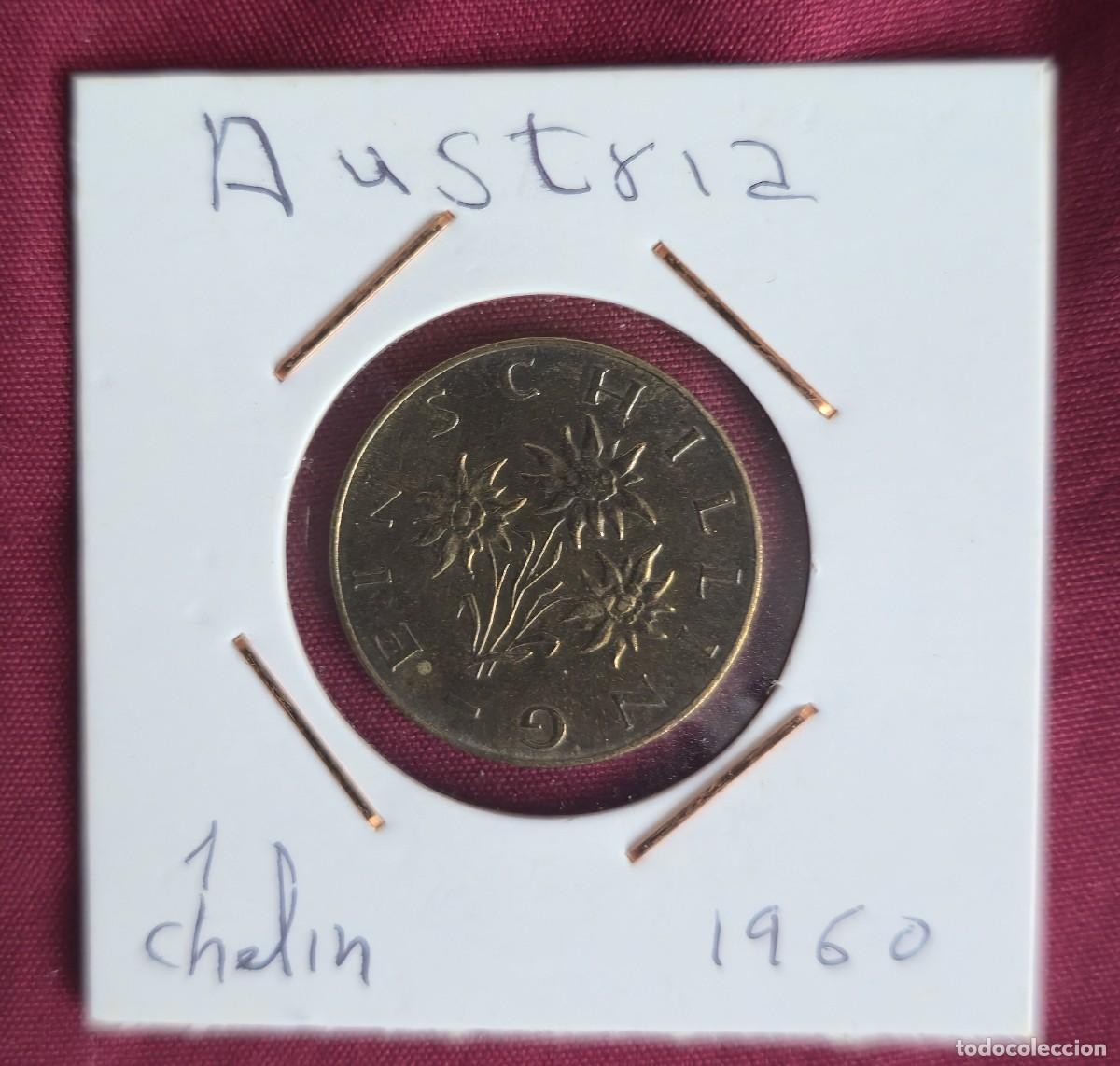 Monedas antiguas de Europa: MONEDA DE AUSTRIA 1960 - 1 SHILLING - MONEDAS ENCARTONADAS
