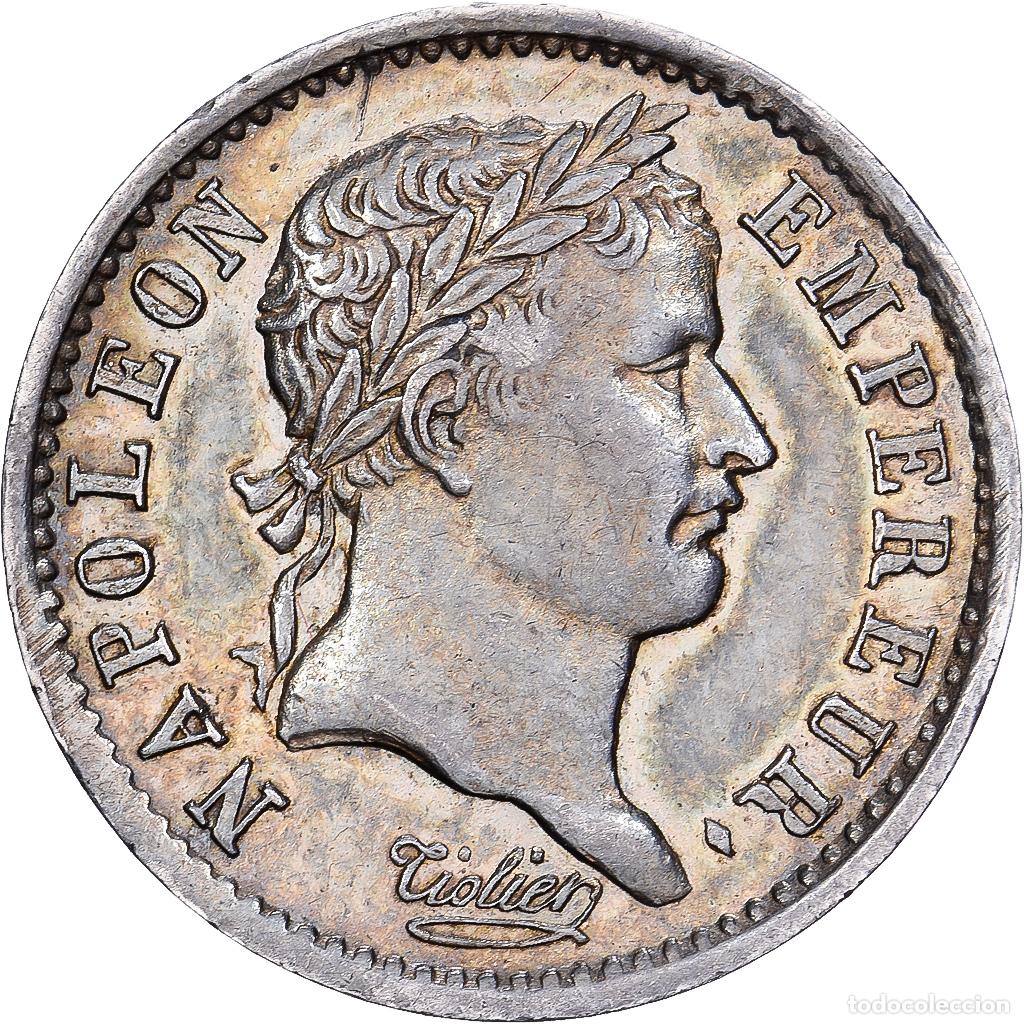 Monedas antiguas de Europa: [#981764] Francia, Napoleon I, Quart, 1809, Paris, Plata, EBC, Gadoury:350