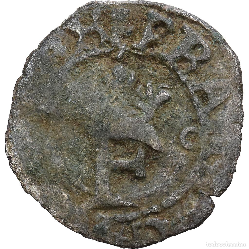 Monedas antiguas de Europa: [#139404] Francia, Fran&ccedil;ois Ier, liard &agrave; l'F et &agrave; la croisette, 1515-1547, Montpellier