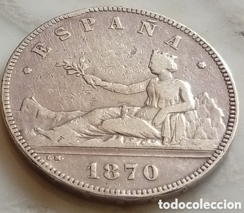 Monedas antiguas de Europa: Gobierno provisional 1870