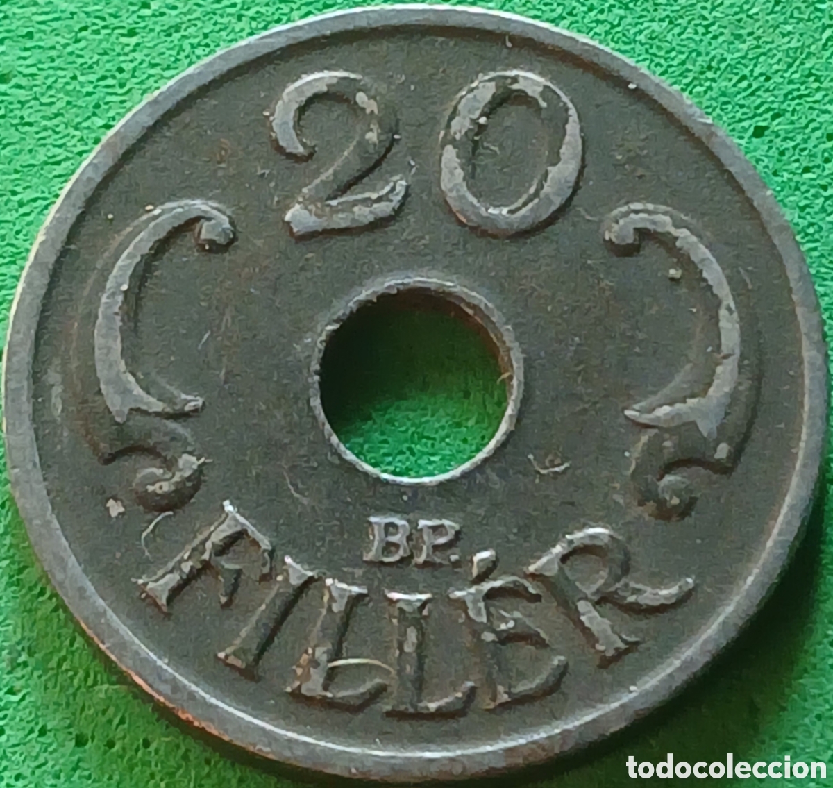 Monedas antiguas de Europa: Hungr&iacute;a 20 filler 1941 km#520