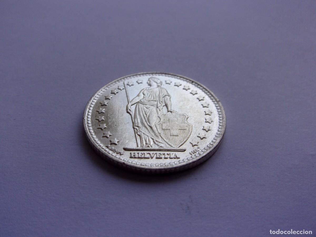 Monedas antiguas de Europa: 18SCG16 Suiza 1 franco de plata 1952 B