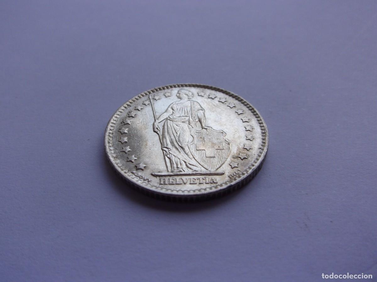 Monedas antiguas de Europa: 19SCG16 Suiza 1 franco de plata 1963 B